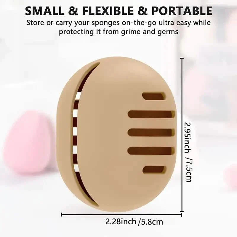 2-Pack: Silicone Makeup Sponge Holder Case DailySale
