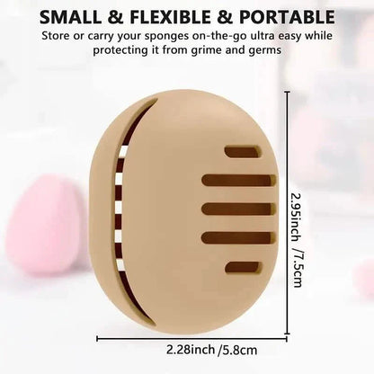 2-Pack: Silicone Makeup Sponge Holder Case DailySale