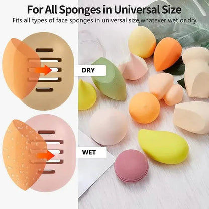 2-Pack: Silicone Makeup Sponge Holder Case DailySale