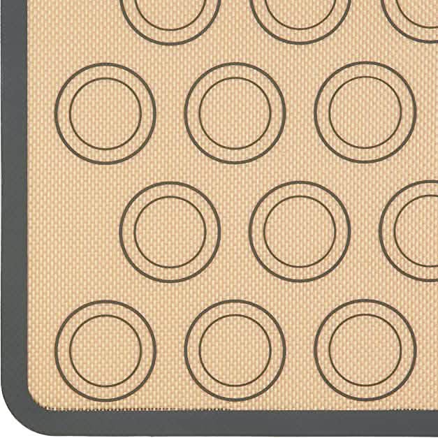 2-Pack: Silicone Nonstick Food Safe Macarons Baking Mat DailySale
