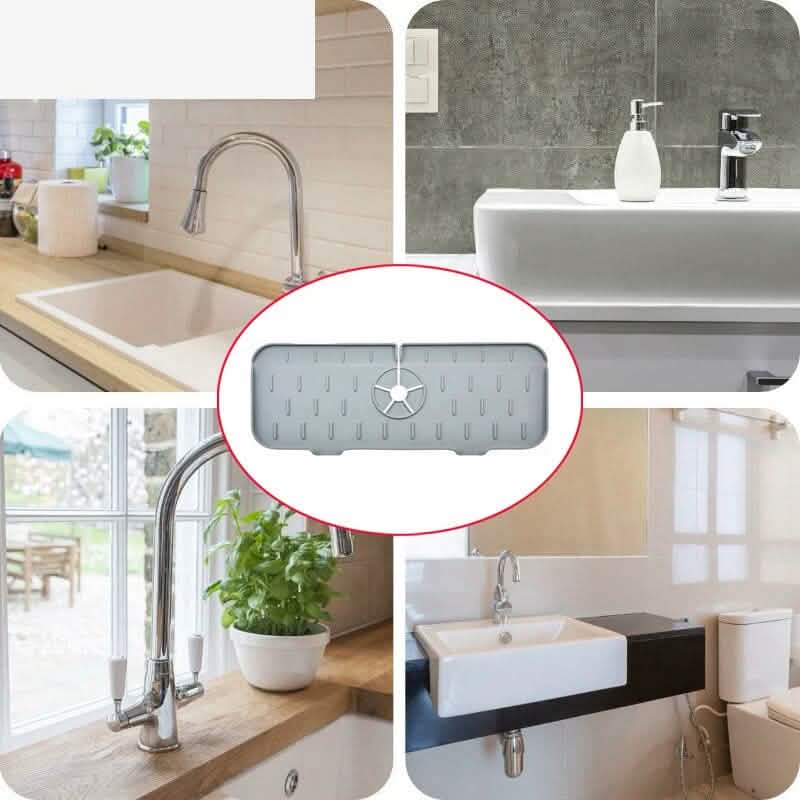 2-Pack: Silicone Sink Splash Guard DailySale