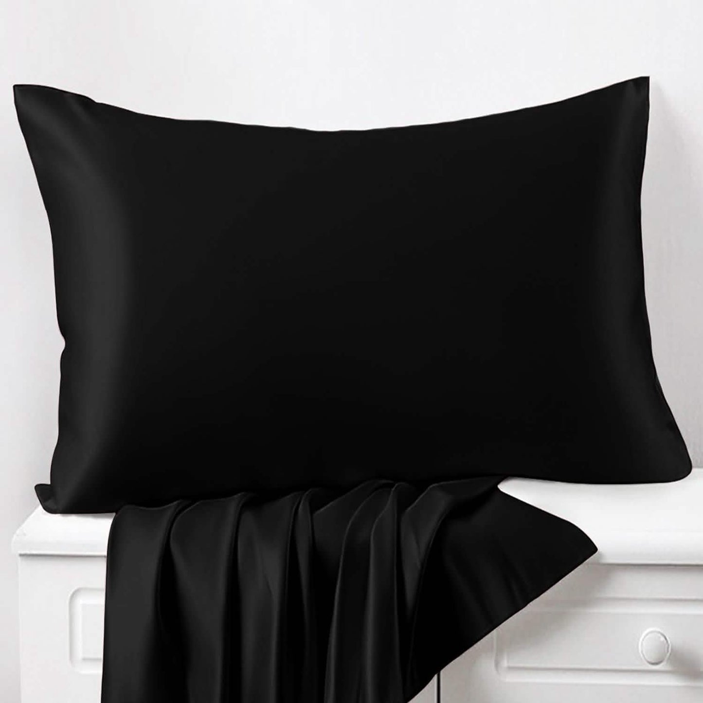2-Pack: Silky Soft Hair Care and Anti-Acne Facial Satin Pillowcases DailySale
