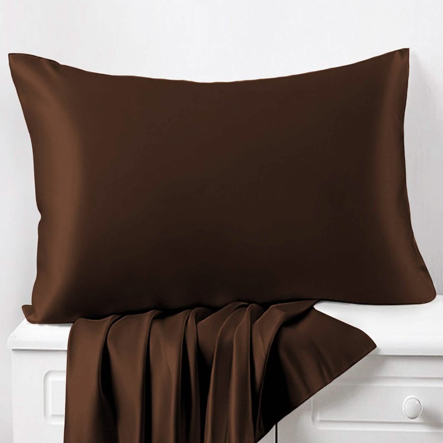 2-Pack: Silky Soft Hair Care and Anti-Acne Facial Satin Pillowcases DailySale