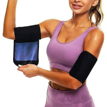 2-Pack: Slim Arm Trimmer Sauna Sweat Band For Women DailySale