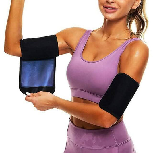 2-Pack: Slim Arm Trimmer Sauna Sweat Band For Women DailySale