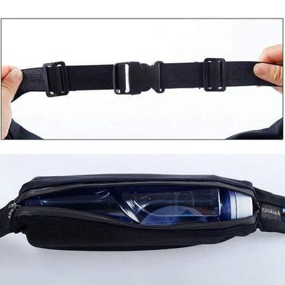 2-Pack: Slim Waist Pocket Running Belt DailySale