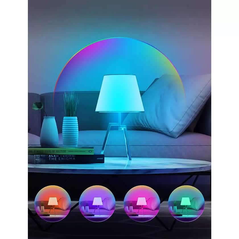 2-Pack: Smart Home Multi-Color LED A19 Bulb 5W DailySale