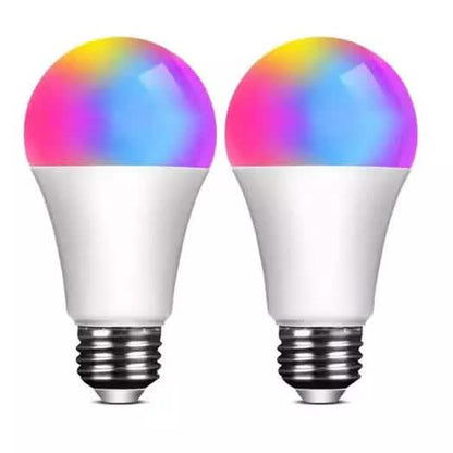 2-Pack: Smart Home Multi-Color LED A19 Bulb 5W DailySale