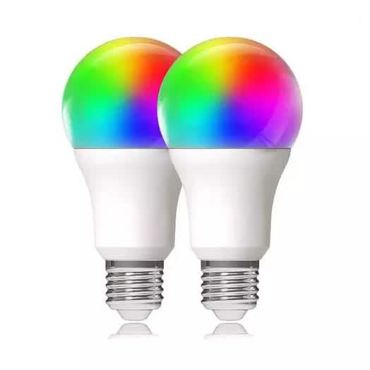 2-Pack: Smart Home Multi-Color LED A19 Bulb 5W DailySale