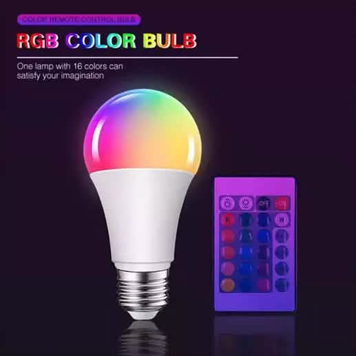 2-Pack: Smart Home Multi-Color LED A19 Bulb 5W DailySale