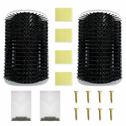 2-Pack: Soft Cat Corner Self Groomer Brush DailySale