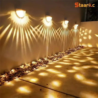 2-Pack: Solar Fence Deck and Wall Lights DailySale