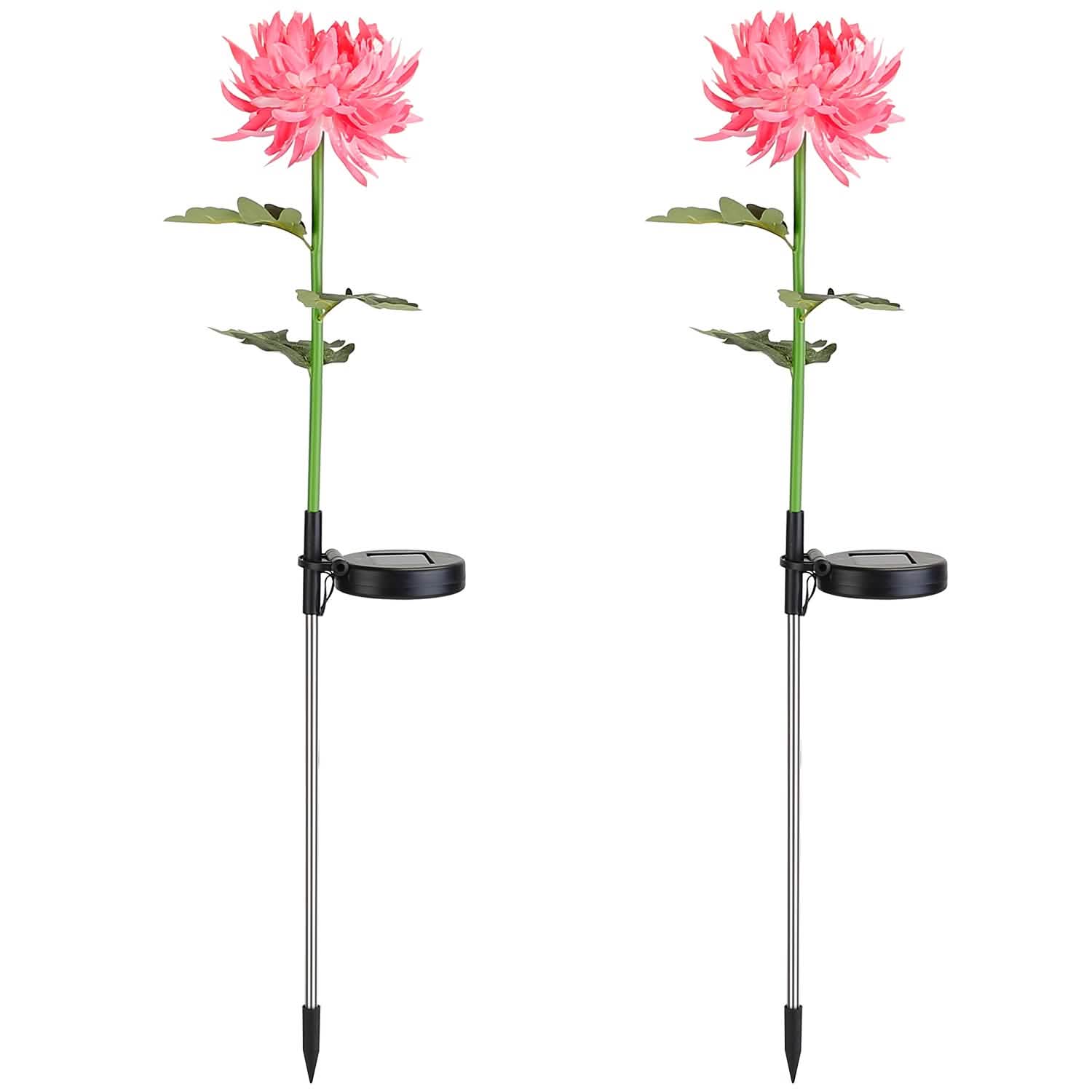 2-Pack: Solar LED Chrysanthemum Lights DailySale