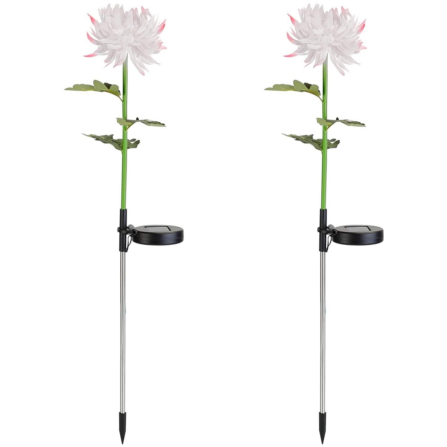 2-Pack: Solar LED Chrysanthemum Lights DailySale