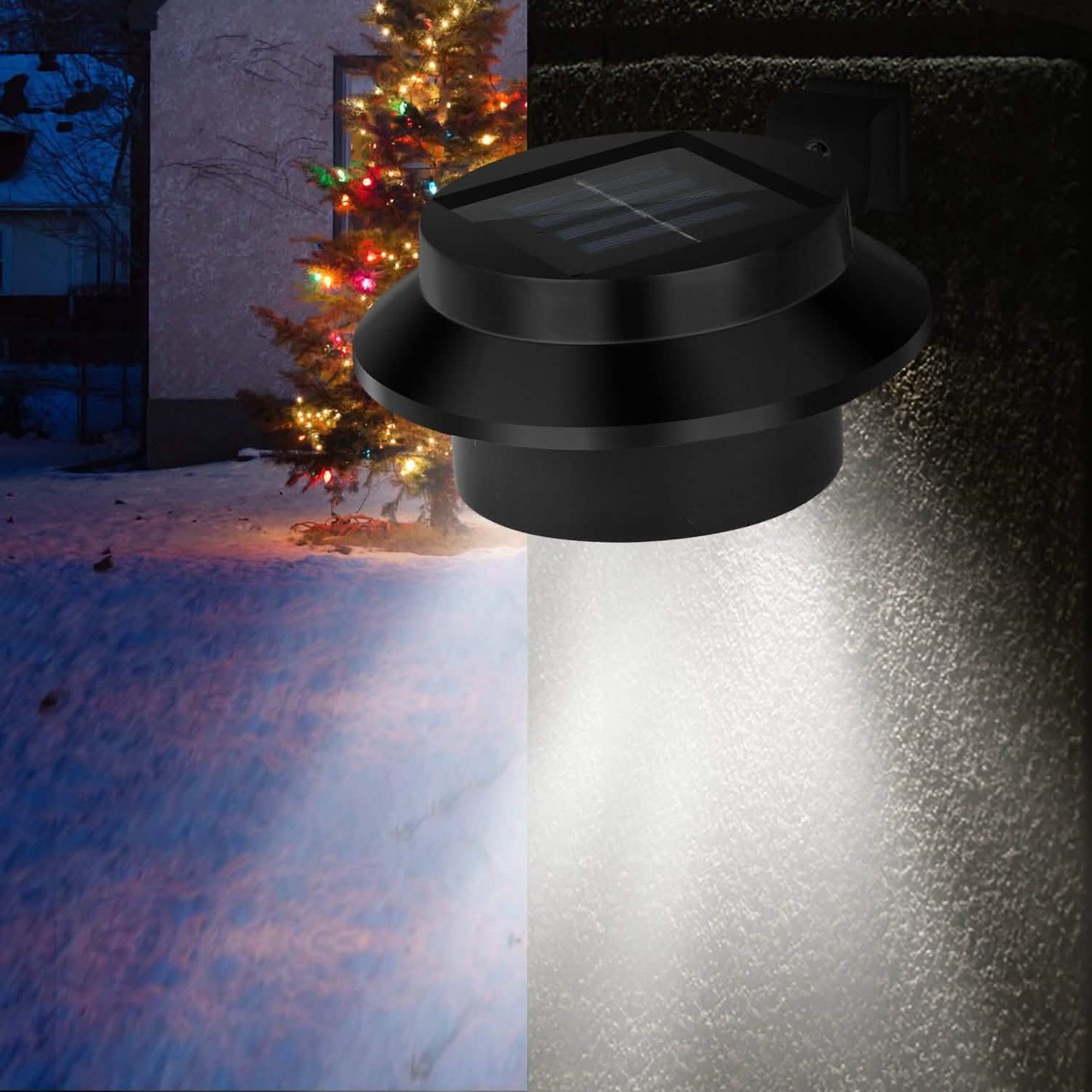 2-Pack: Solar Powered Gutter Lights DailySale