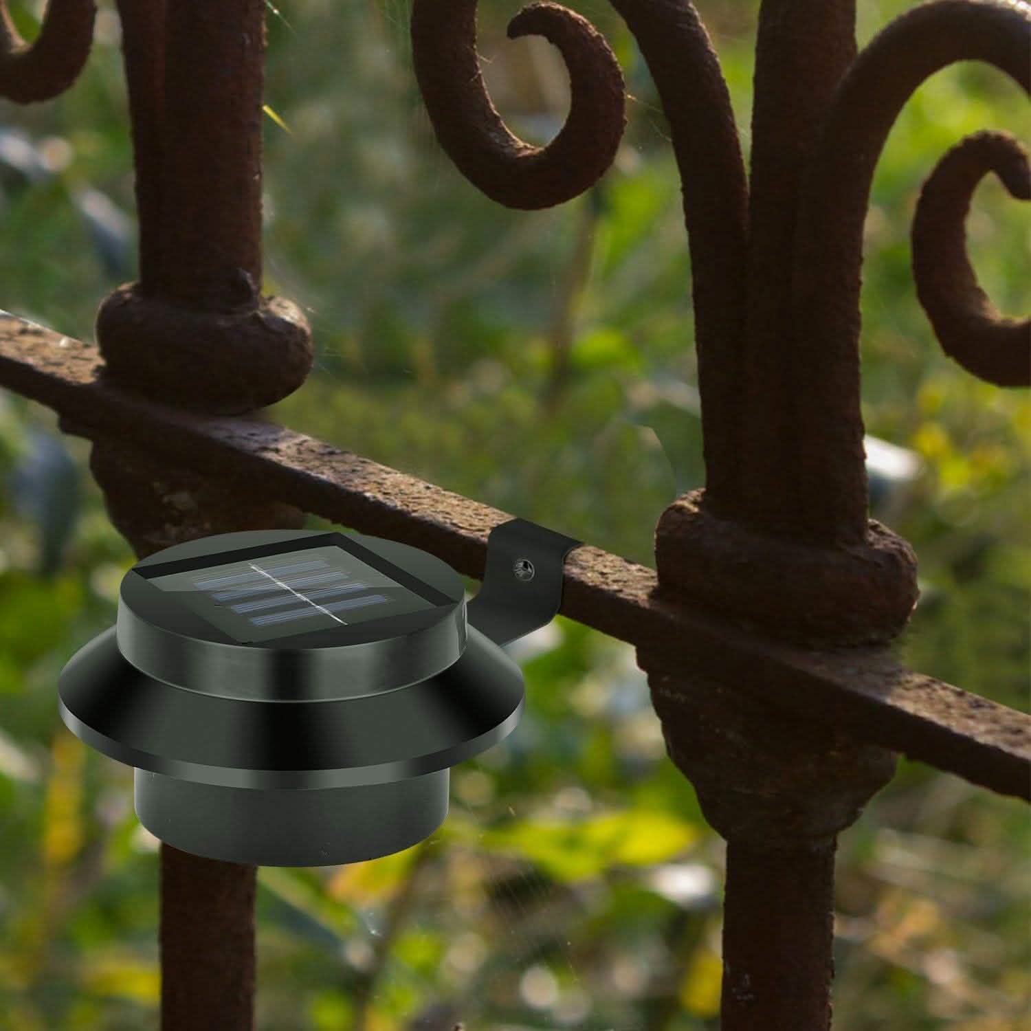2-Pack: Solar Powered Gutter Lights DailySale