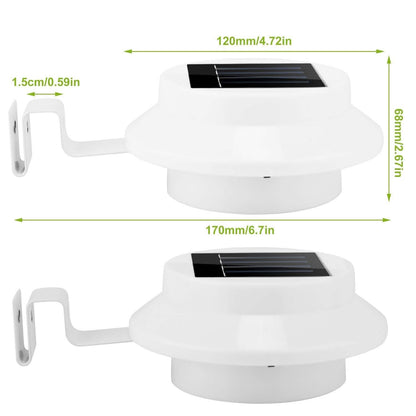 2-Pack: Solar Powered Gutter Lights DailySale
