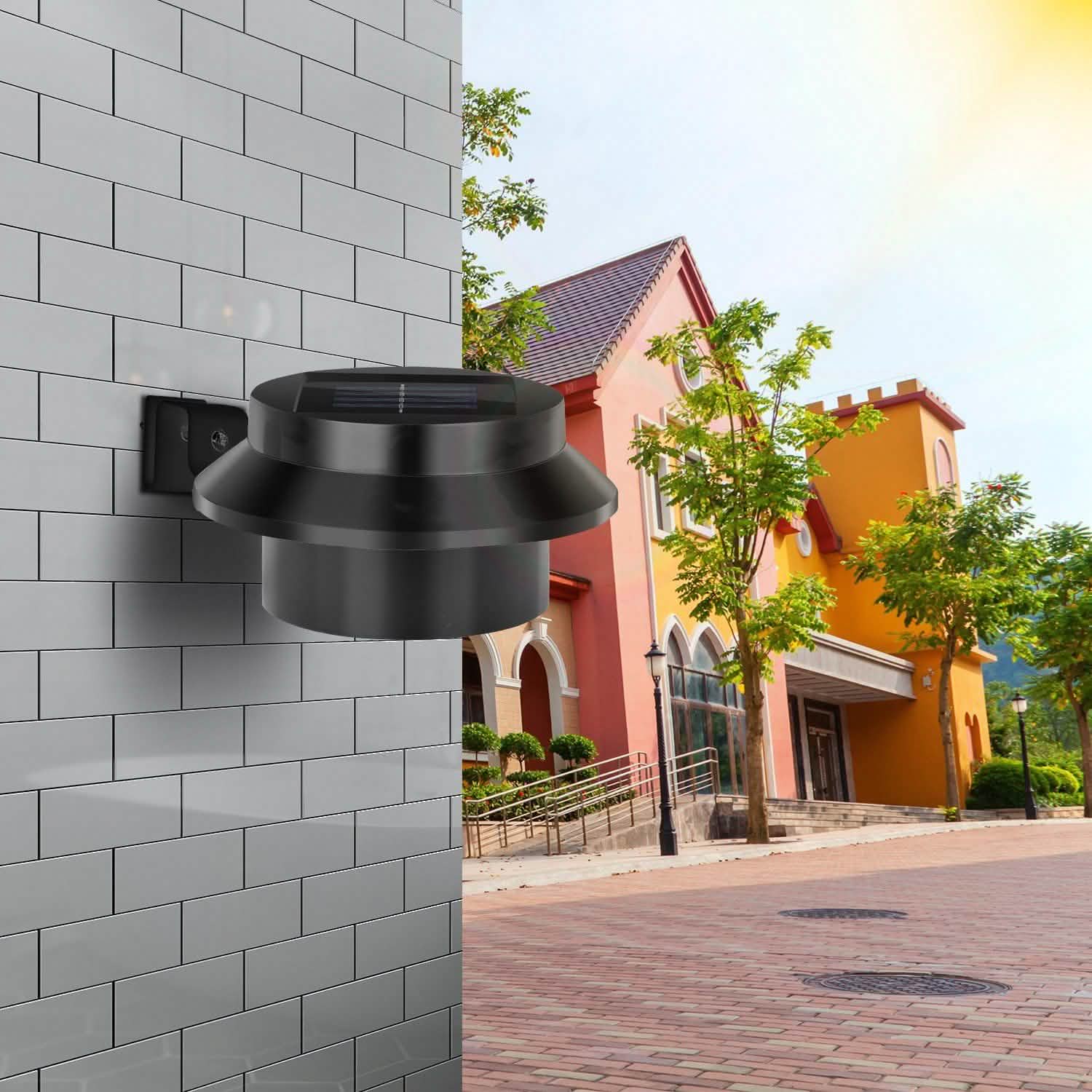 2-Pack: Solar Powered Gutter Lights DailySale