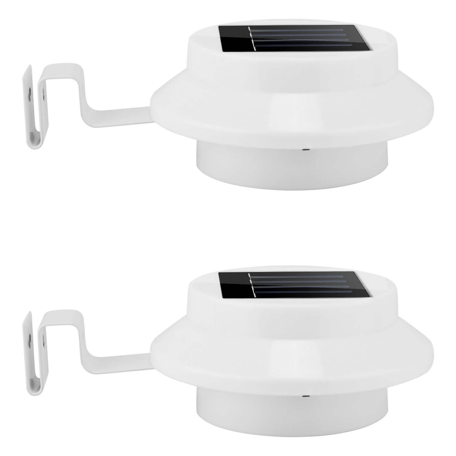2-Pack: Solar Powered Gutter Lights DailySale