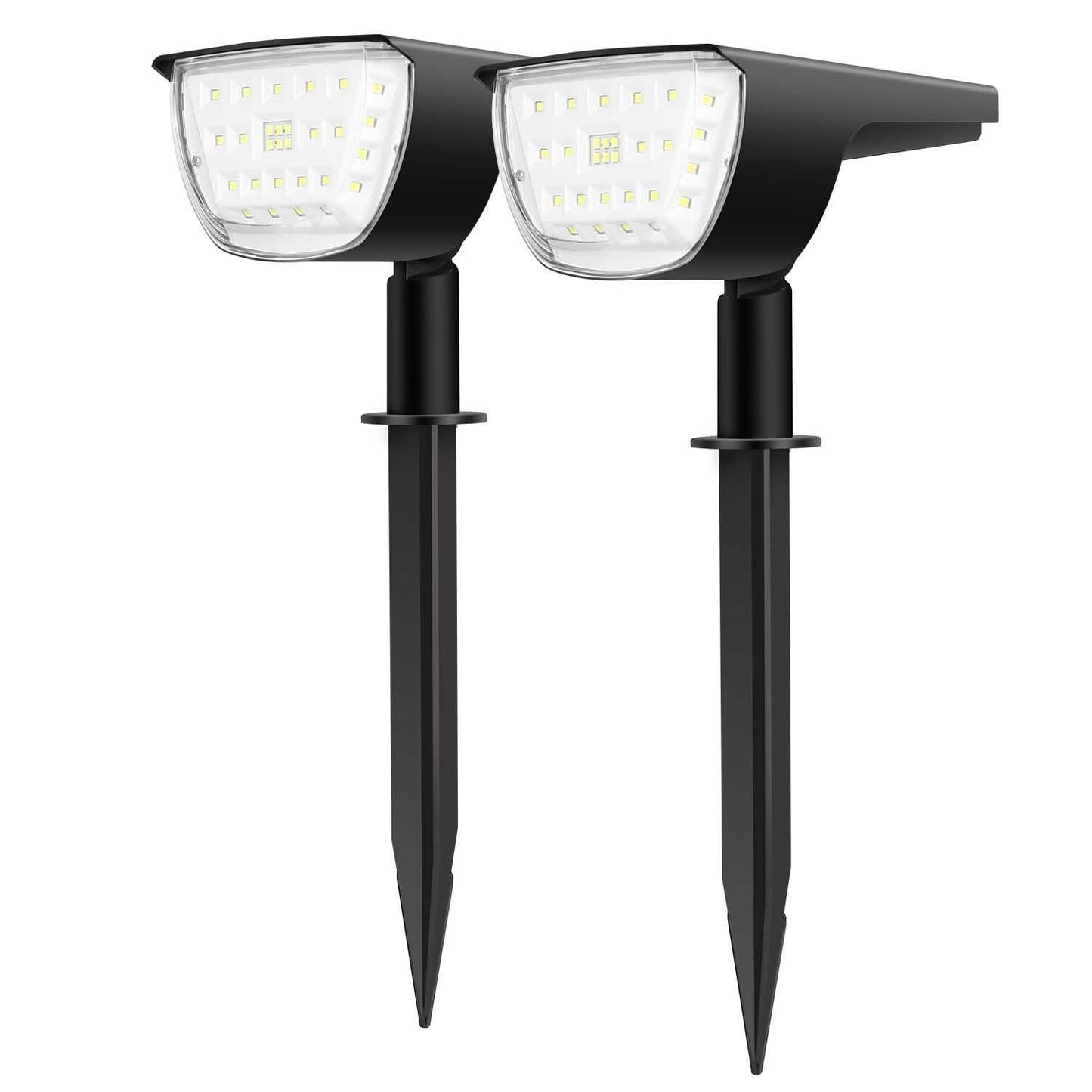 2-Pack: Solarek 32 LEDs Solar Landscape Spotlights DailySale