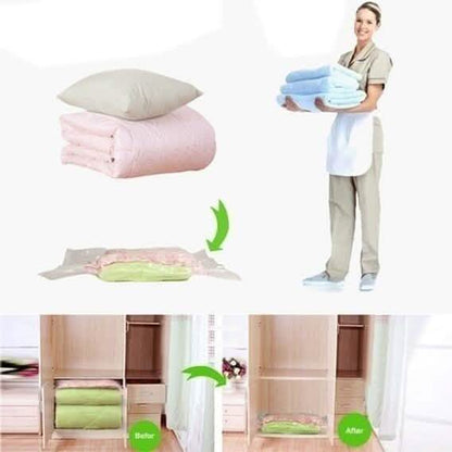 2-Pack: Space Saver Saving Storage Seal Vacuum Vac Bags DailySale