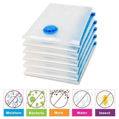 2-Pack: Space Saver Saving Storage Seal Vacuum Vac Bags DailySale