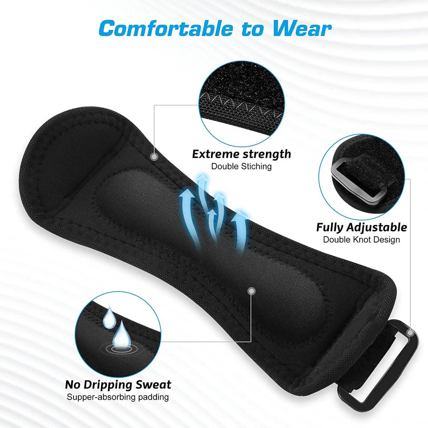 2-Pack: Stabilizer Straps for Knee and Patella Pain Relief DailySale