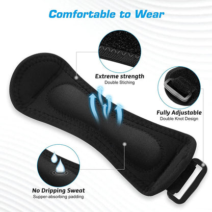 2-Pack: Stabilizer Straps for Knee and Patella Pain Relief DailySale
