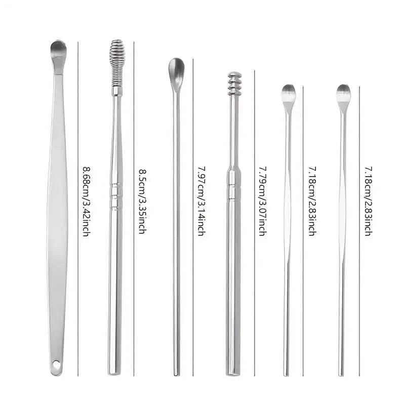 2-Pack: Stainless Steel Ear Pick Set DailySale