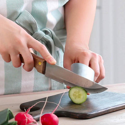 2-Pack: Stainless Steel Finger Protector For Cutting, Chopping and Dicing DailySale