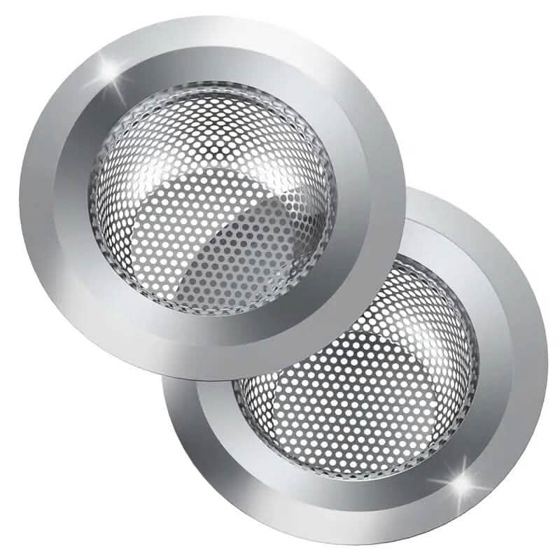 2-Pack: Stainless Steel Kitchen Sink Strainer DailySale