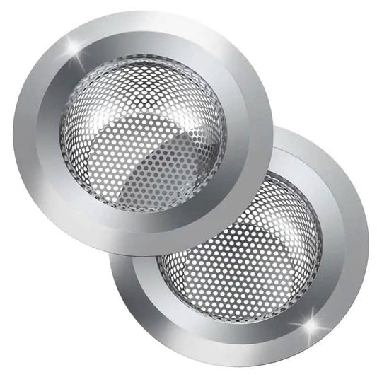 2-Pack: Stainless Steel Kitchen Sink Strainer DailySale