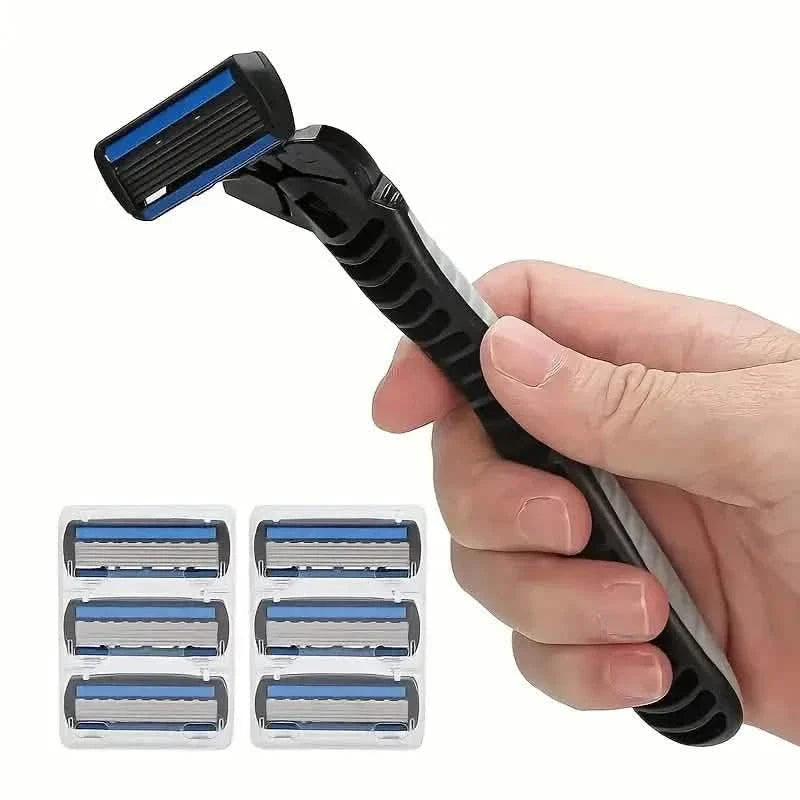 2-Pack: Stainless Steel Shaver with 18 Replacement Razor Blades DailySale