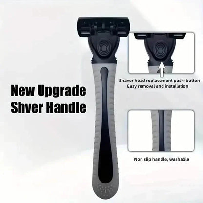 2-Pack: Stainless Steel Shaver with 18 Replacement Razor Blades DailySale