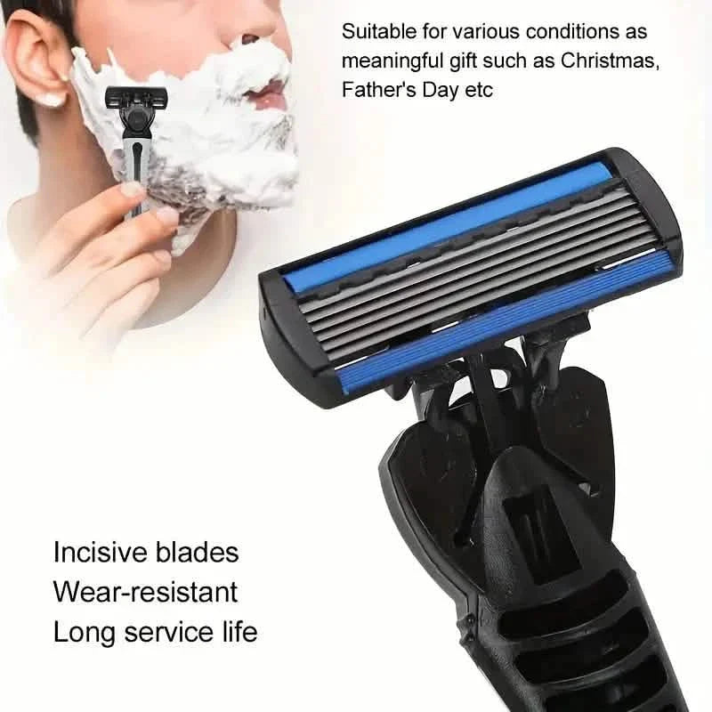 2-Pack: Stainless Steel Shaver with 18 Replacement Razor Blades DailySale