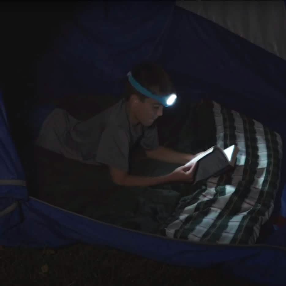 2-Pack: Stanley Rechargeable Ultra Bright Headband LED Lights with Armbands DailySale