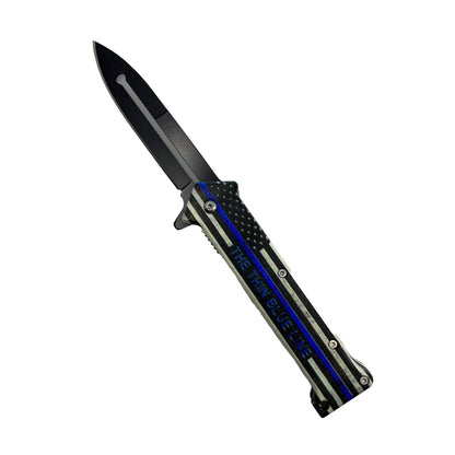 2-Pack: Stiletto Spring Assisted Steel Folding Knife DailySale