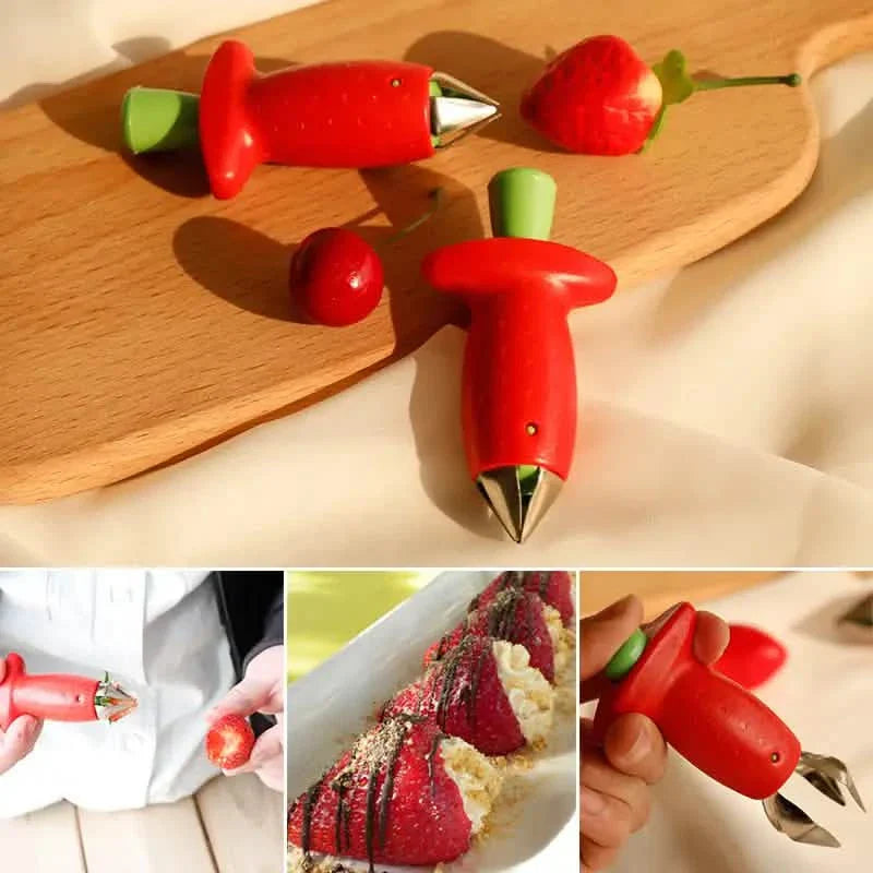 2-Pack: Strawberry Huller Stem Remover DailySale