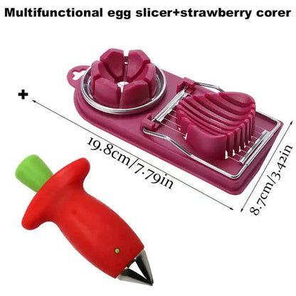 2-Pack: Strawberry Huller Stem Remover DailySale