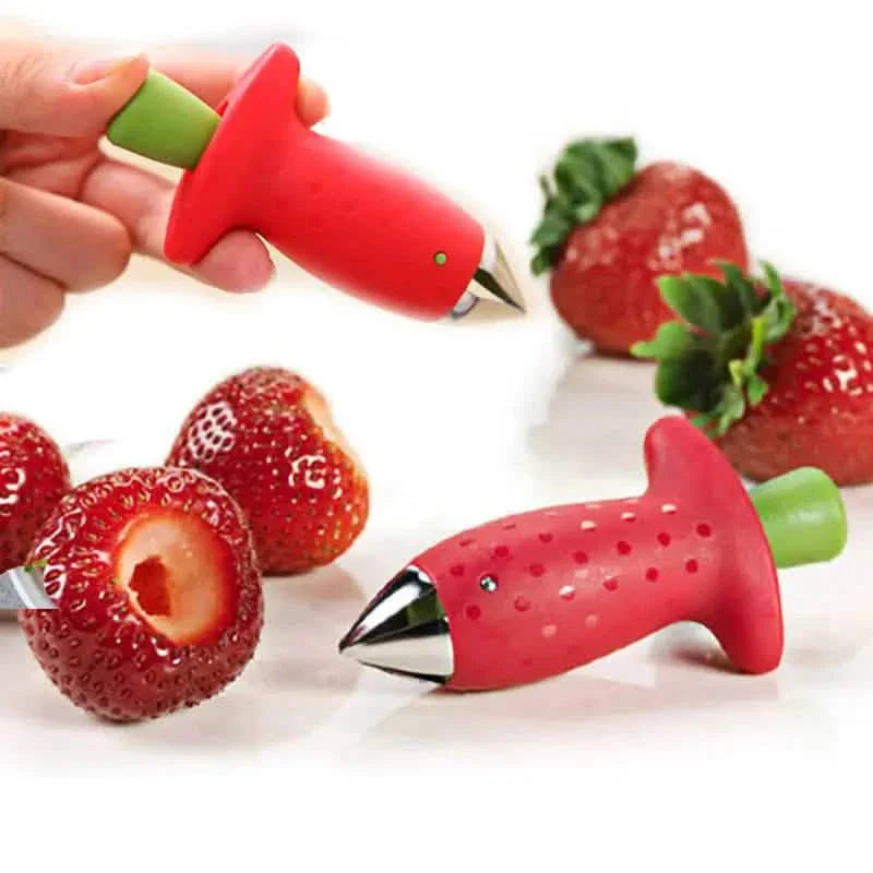 2-Pack: Strawberry Huller Stem Remover DailySale