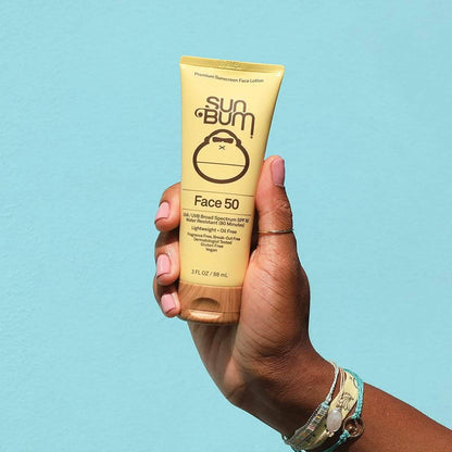 2-Pack: Sun Bum Original SPF 50 Sunscreen Face Lotion 3 oz DailySale