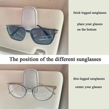 2-Pack: Sunglasses Holders for Car Visor DailySale
