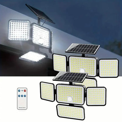 2-Pack: Super Bright Solar Motion Sensor Outdoor Light with Remote DailySale