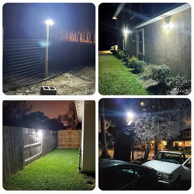 2-Pack: Super Bright Solar Motion Sensor Outdoor Light with Remote DailySale