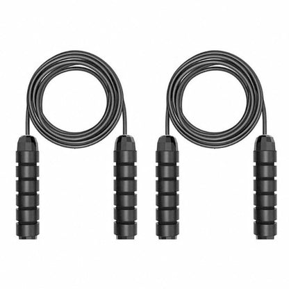 2-Pack: Tangle-Free Rapid Speed Cable 9-Foot Jump Rope DailySale