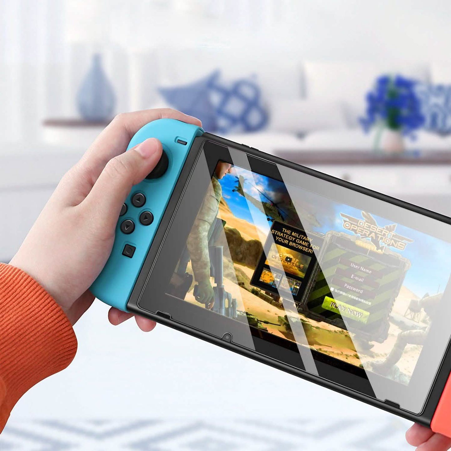 2-Pack: Tempered Glass Screen Protector for Nintendo Switch DailySale