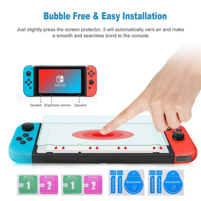 2-Pack: Tempered Glass Screen Protector for Nintendo Switch DailySale