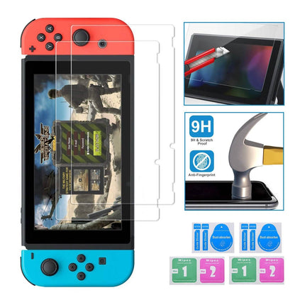 2-Pack: Tempered Glass Screen Protector for Nintendo Switch DailySale