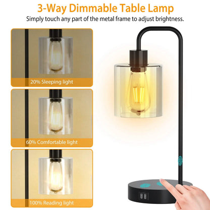 2-Pack: Touch Control Table Lamp DailySale
