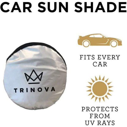 2-Pack: TriNova Car Sun Shade Windshield DailySale